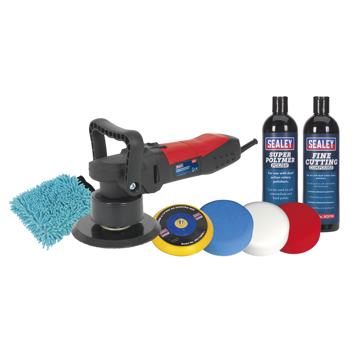 Sealey Ø150mm Pro Polishing & Compounding Kit 600W/230V CPK04