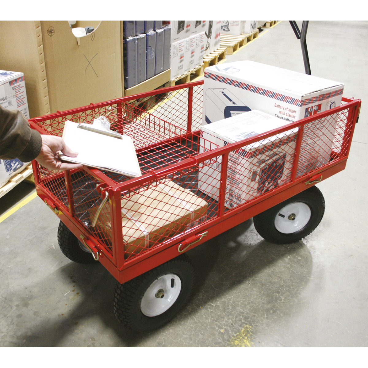 Sealey Platform Truck with Folding/Removable Sides CST806