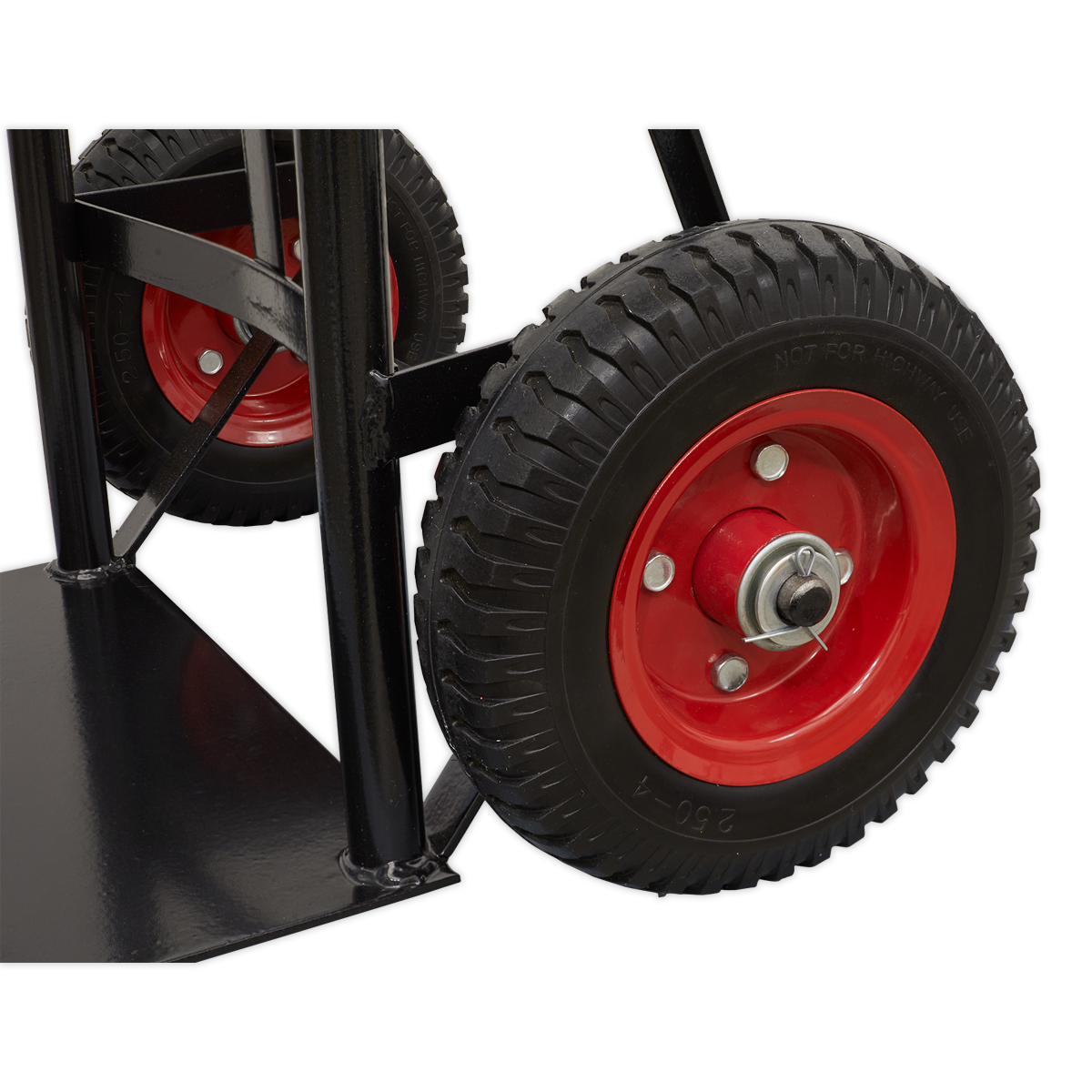 Sealey 200kg Heavy-Duty Sack Truck with PU Tyres CST983HD