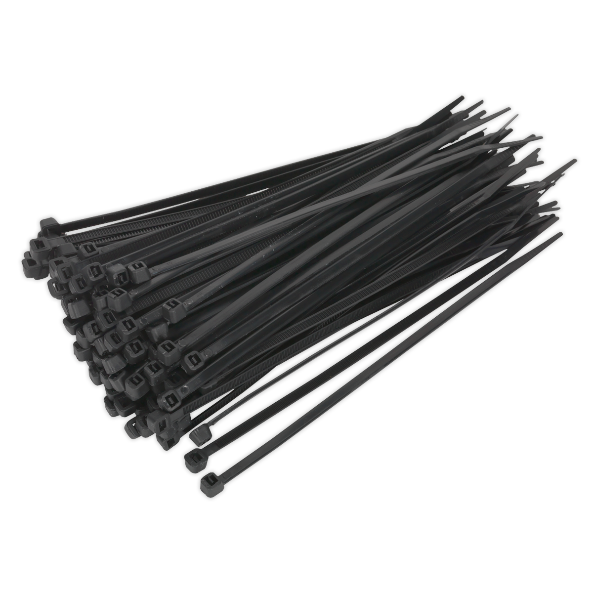 Sealey 150 x 3.6mm Black Cable Tie - Pack of 100 CT15036P100