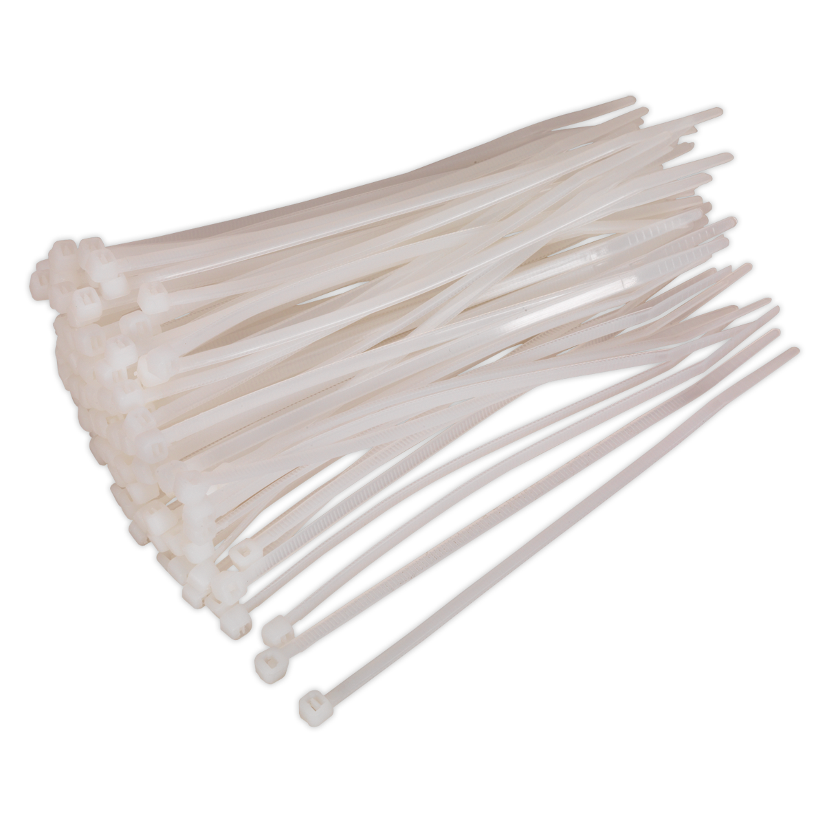 Sealey 150 x 3.6mm White Cable Tie - Pack of 100 CT15036P100W