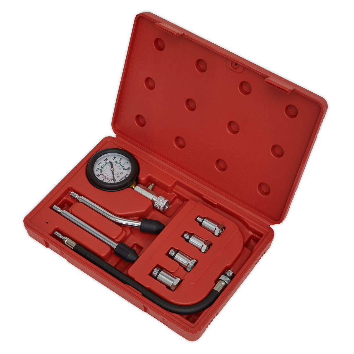 Sealey 8pc Petrol Engine Compression Test Kit CT955