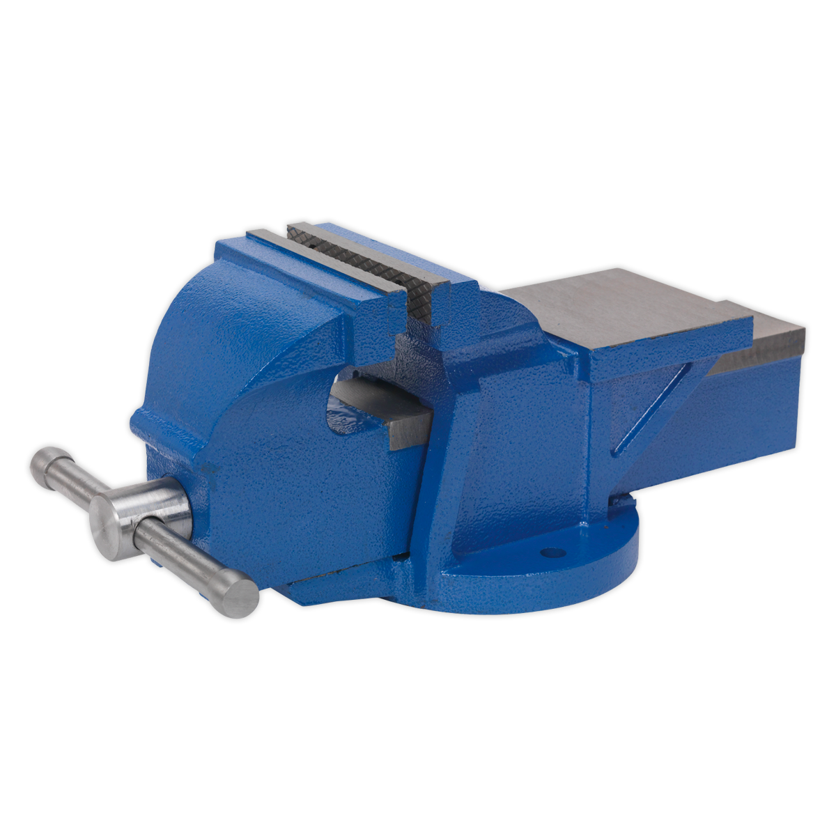 Sealey 125mm Heavy-Duty Professional Cast Iron Fixed Base Vice CV125XT
