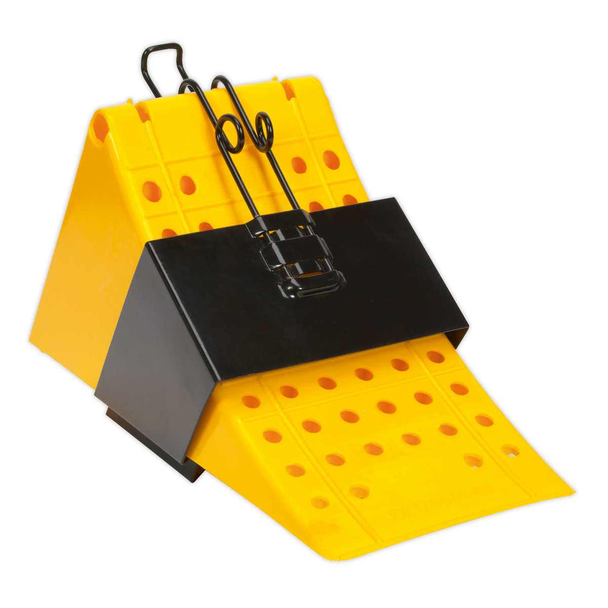 Sealey Wheel Chock with Bracket - Commercial CV127