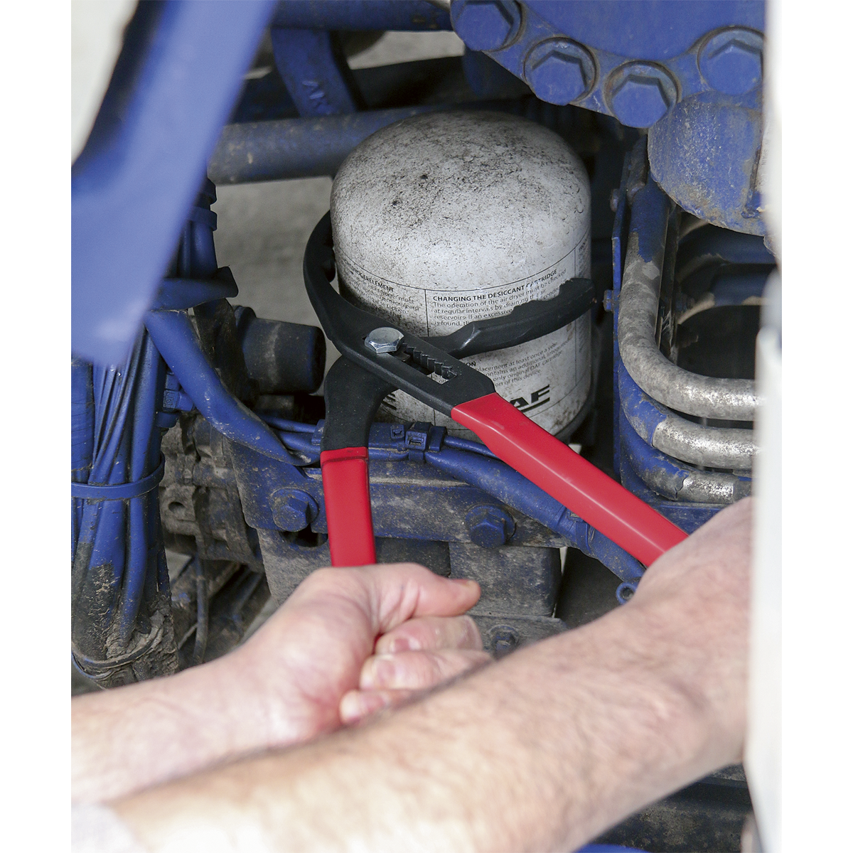 Sealey Ø95-178mm Oil Filter Pliers - Commercial CV6412