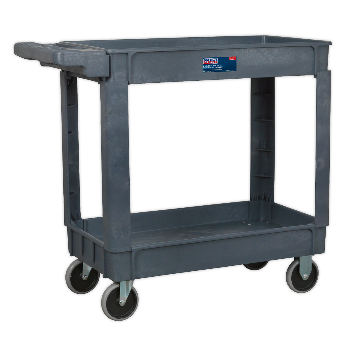 Sealey 2-Level Composite Heavy-Duty Trolley CX202