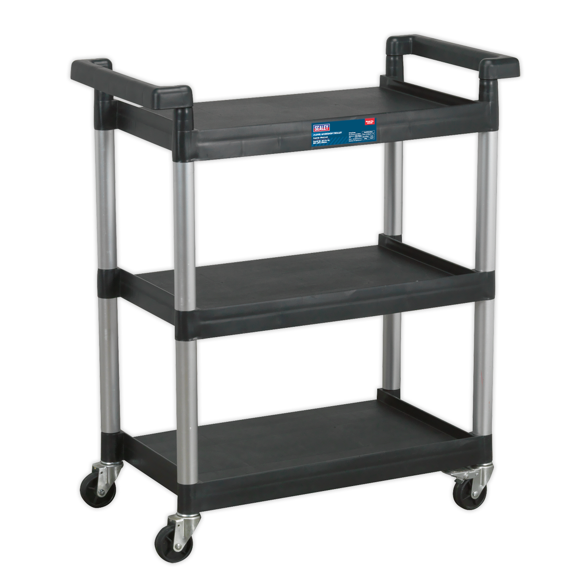 Sealey 3-Level Composite Workshop Trolley CX308