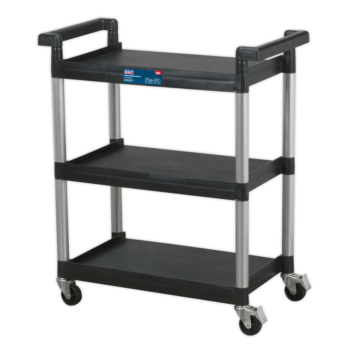 Sealey 3-Level Composite Workshop Trolley CX308