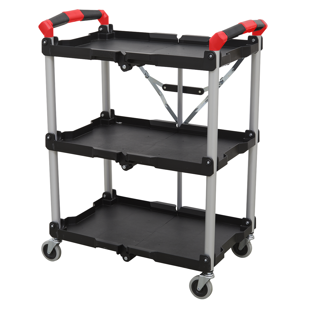 Sealey 3-Level Folding Workshop Trolley CX314
