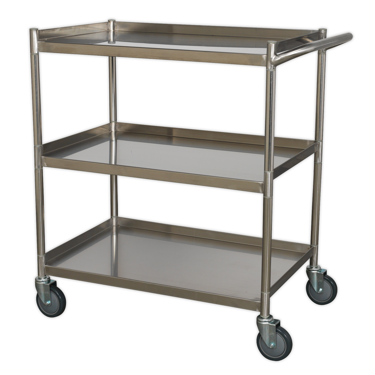 Sealey 3-Level Stainless Steel Workshop Trolley CX410SS