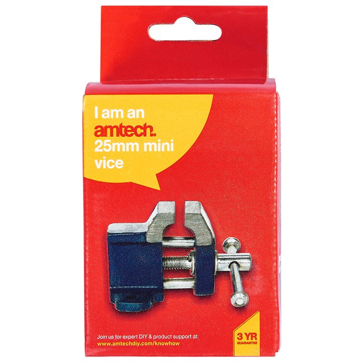 Amtech 25mm (1") Mini vice D2800