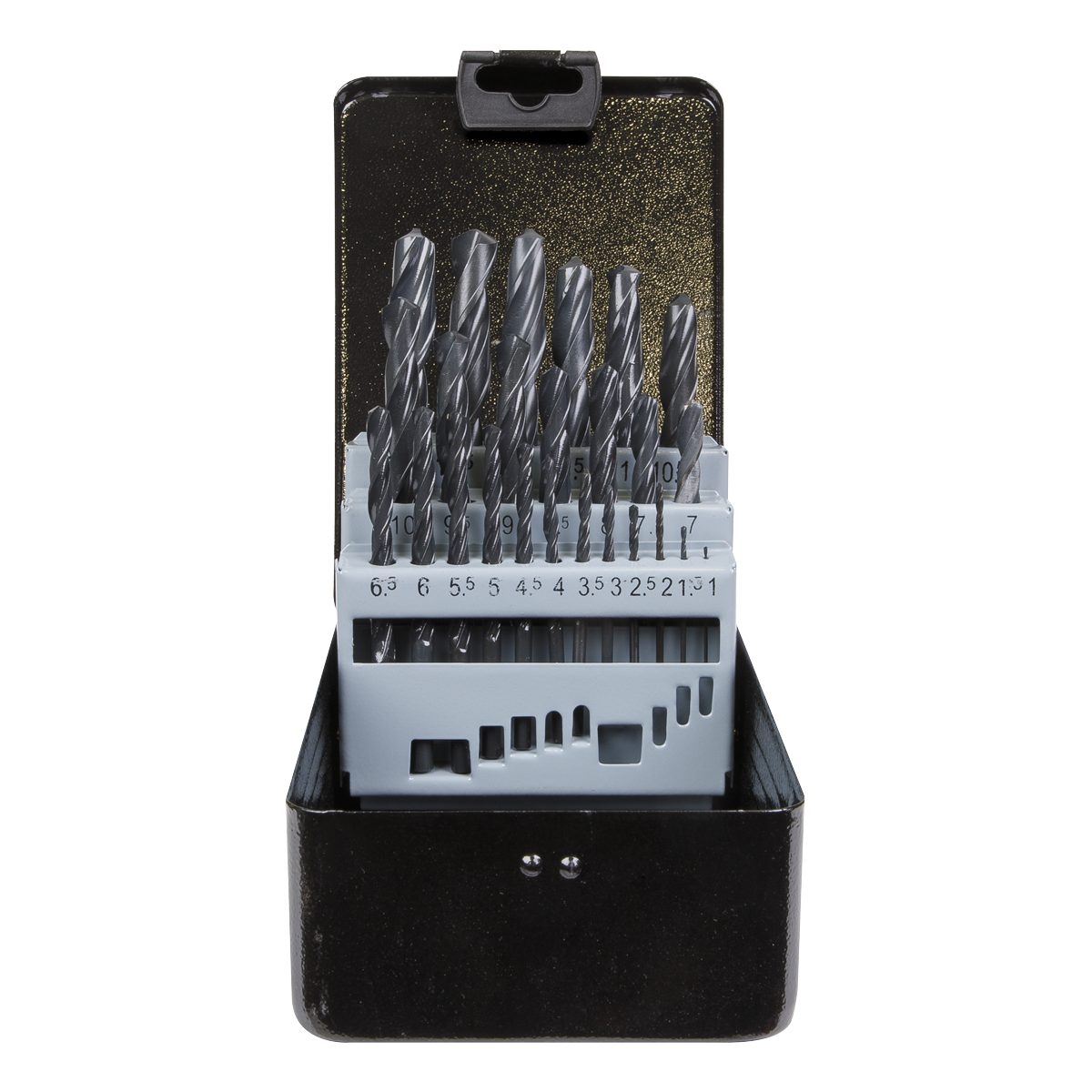 Sealey 25pc HSS Roll Forged Drill Bit Set 1-13mm DBS25RF