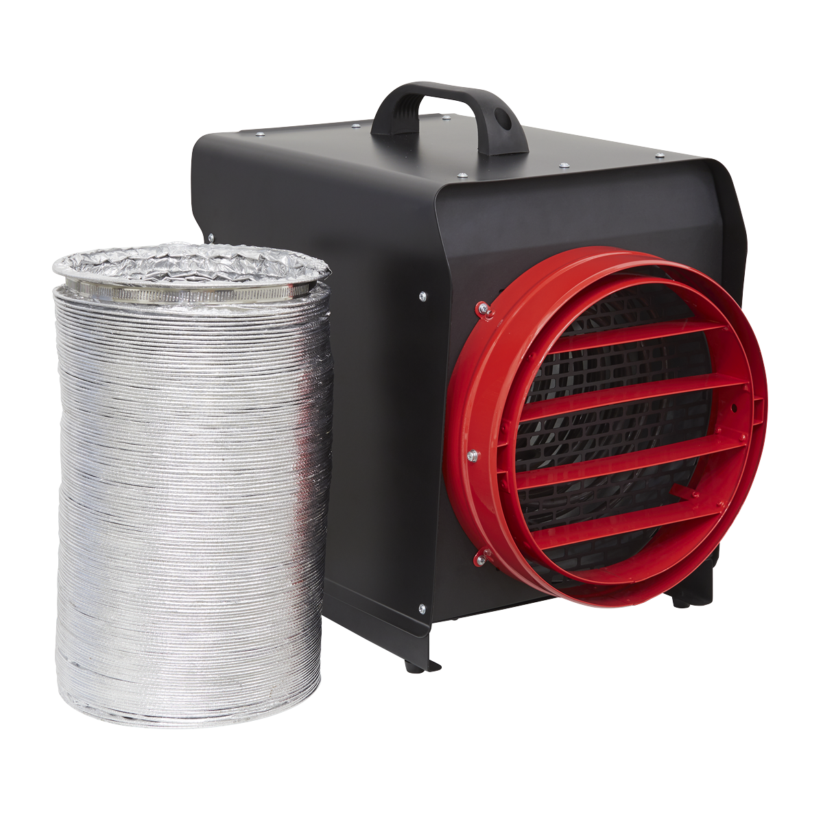 Sealey 10kW Industrial Fan Heater with Ducting DEH10001