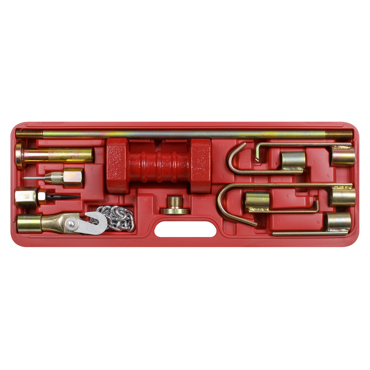 Sealey 10pc 4.4kg Heavy-Duty Slide Hammer Set DP90