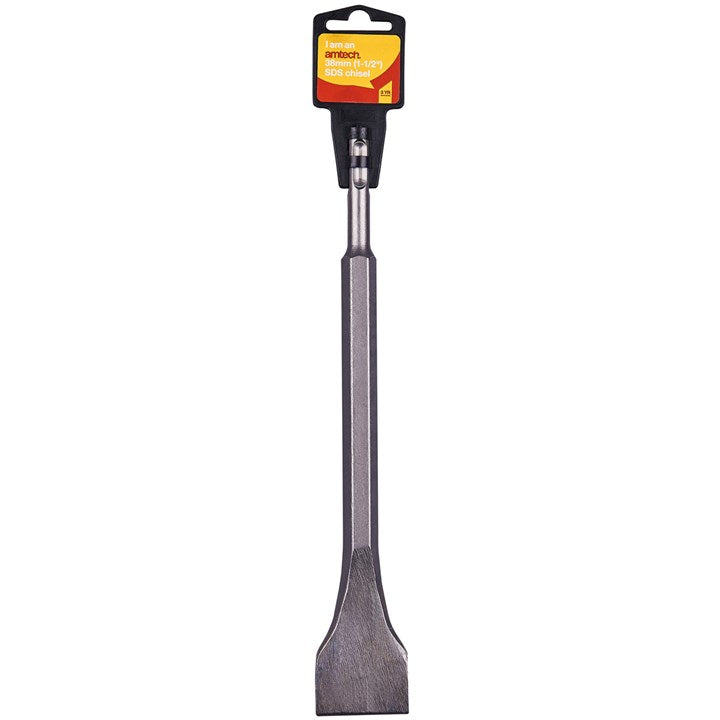 Amtech 40mm (1.5") x 250mm (10") SDS Chisel E0685
