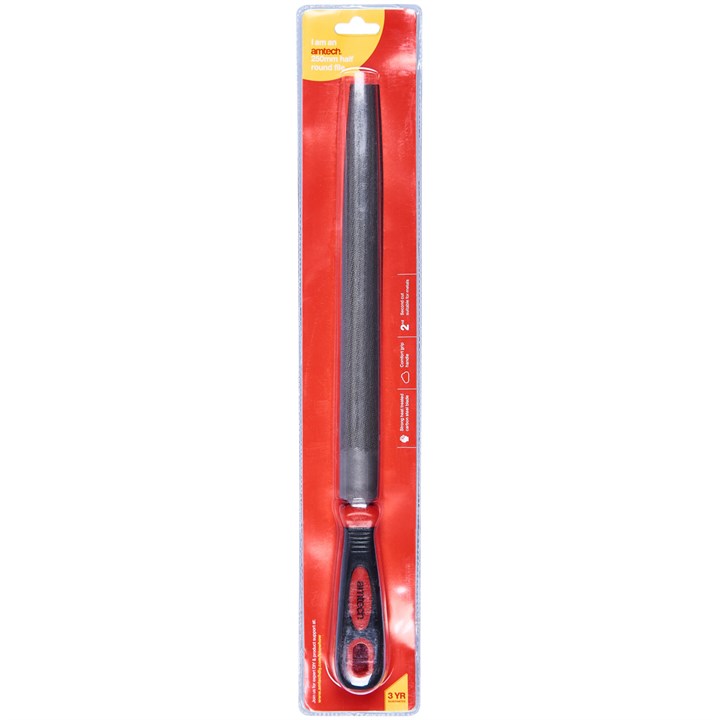 Amtech 250mm (10") Half round file E1355