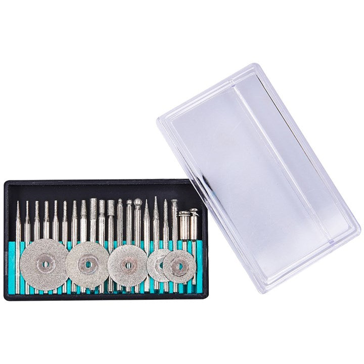 Amtech 25 Piece diamond-coated polishing set E1855