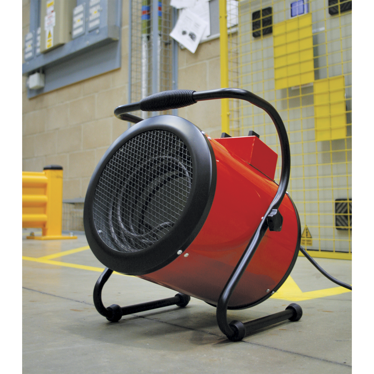 Sealey 3kW Industrial Fan Heater with 2 Heat Settings EH3001