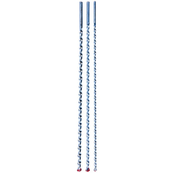 Amtech 3 Piece 400mm masonry drill bit set F2800