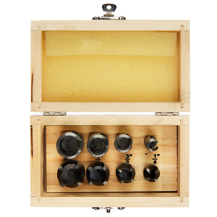Amtech 8 Piece plug cutter set F3620