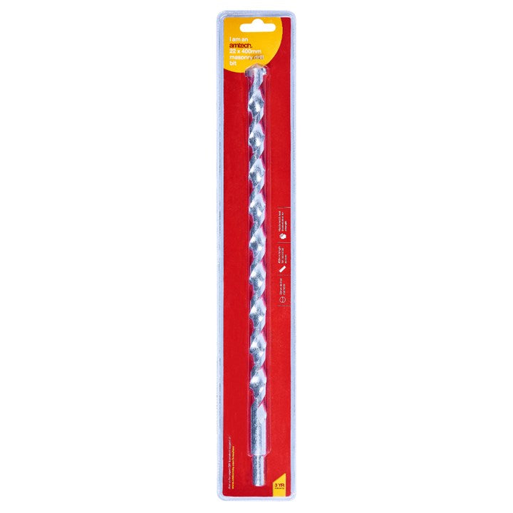 Amtech 22mm x 400mm Masonry drill bit F4280