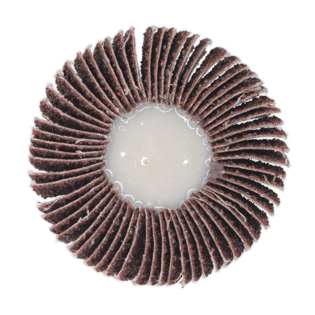 Sealey Ø25 x 10mm Flap Wheel 6mm Shaft 60Grit FW251060