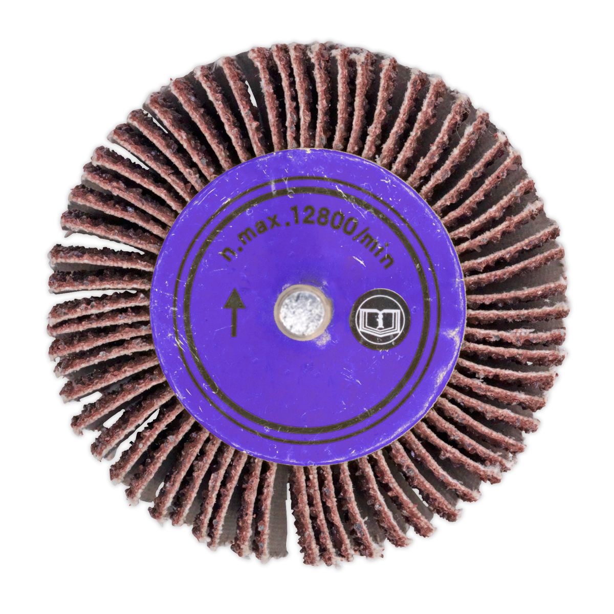 Sealey Ø25 x 20mm Flap Wheel 6mm Shaft 60Grit FW252060