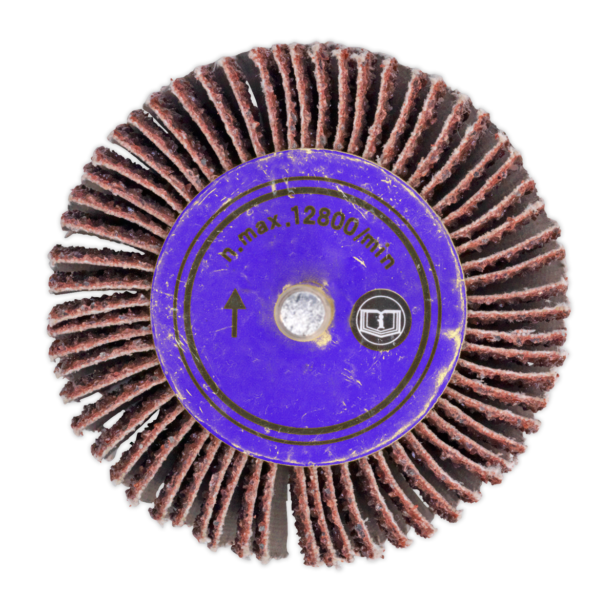 Sealey Ø40 x 20mm Flap Wheel 6mm Shaft 40Grit FW402040