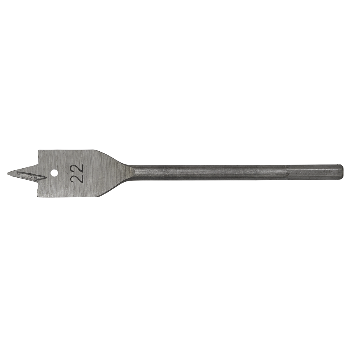 Sealey Ø22mm x 152mm Flat Wood Bit FWB22