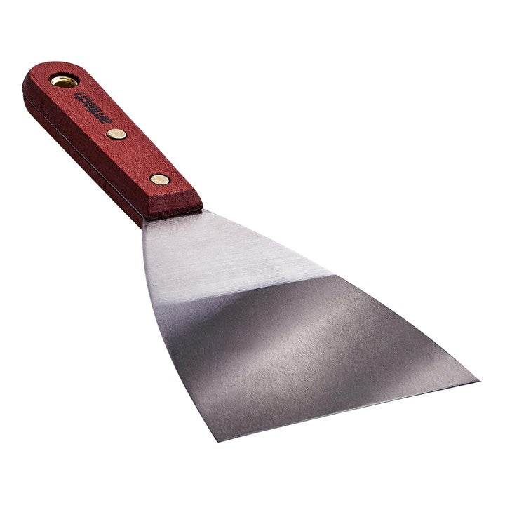 Amtech 100mm (4") Heavy duty scraper with wooden handle G0900