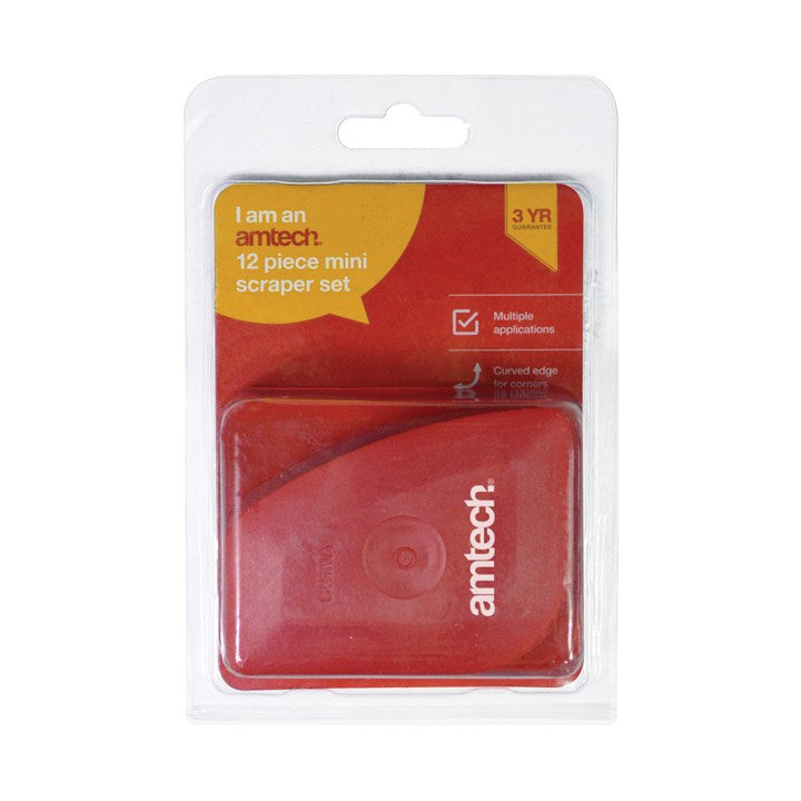 Amtech 12 piece mini scraper set G0947