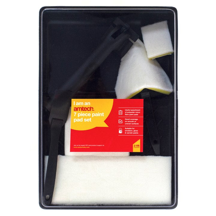 Amtech 7 Piece paint pad set G4480