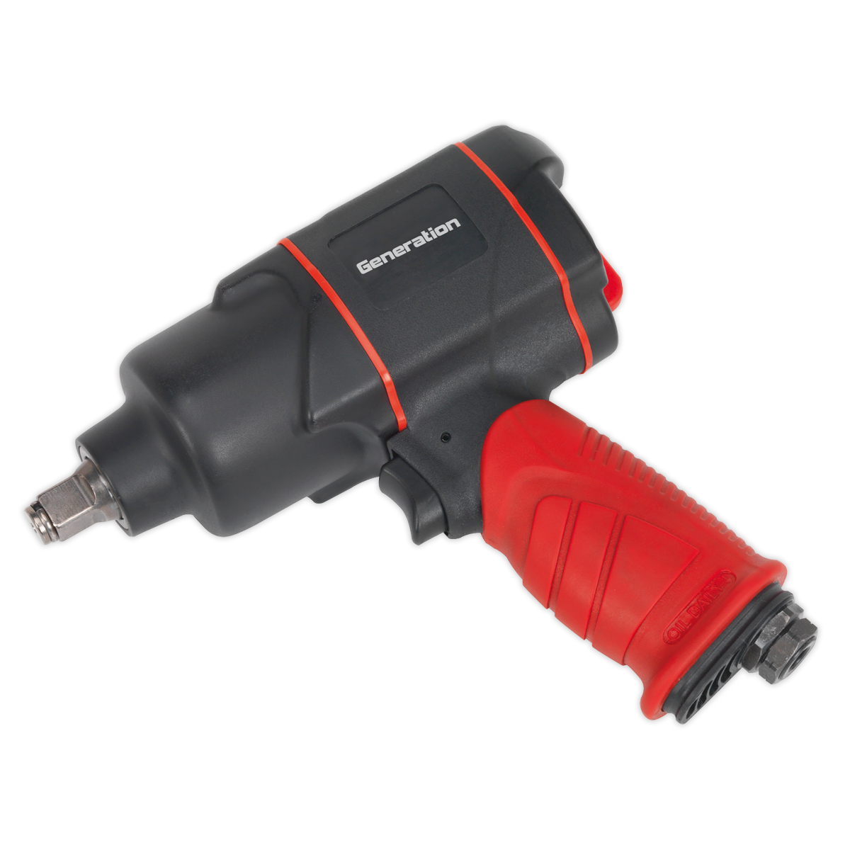 Sealey 1/2"Sq Drive Composite Air Impact Wrench - Twin Hammer GSA6006