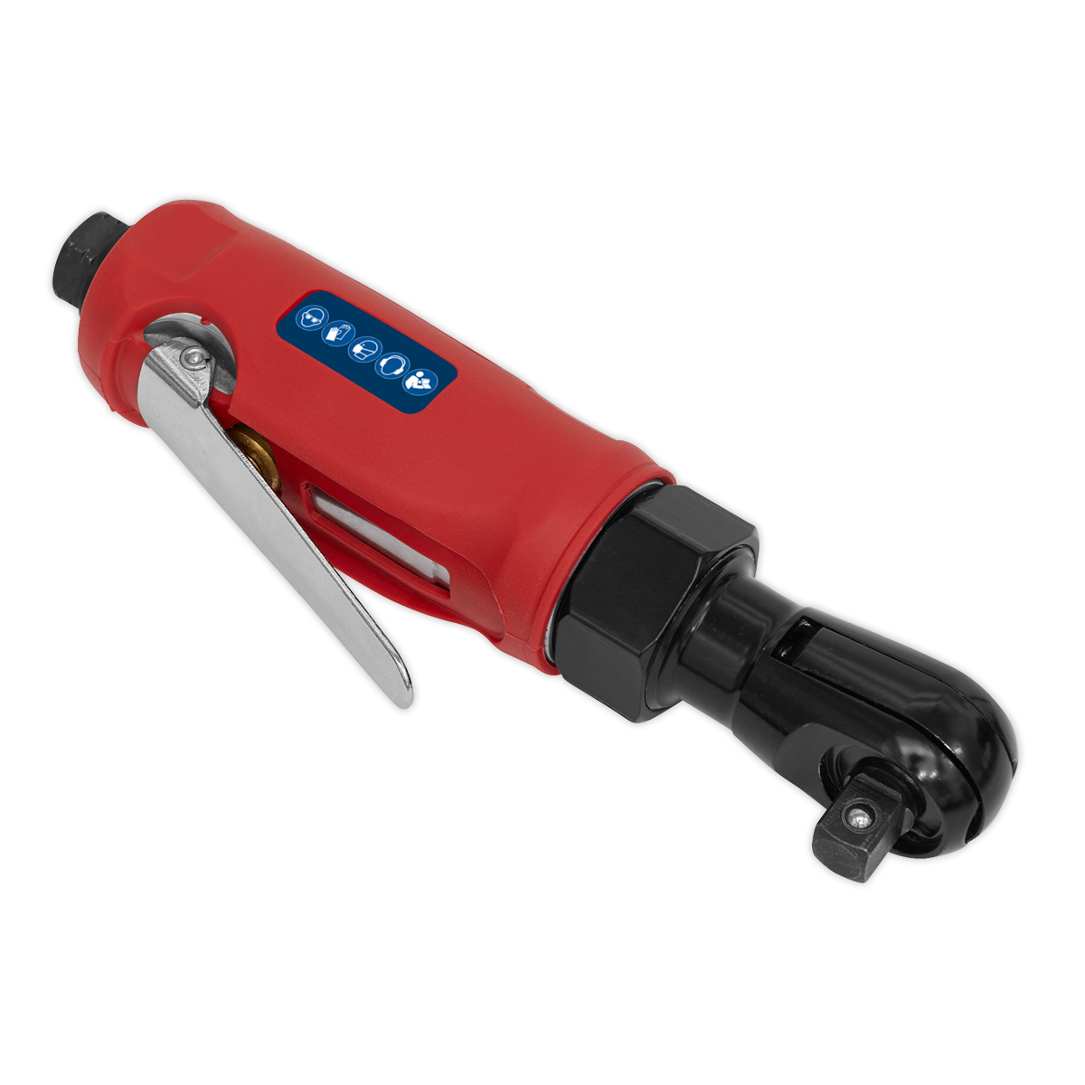Sealey 3/8"Sq Drive Compact Air Ratchet Wrench GSA635