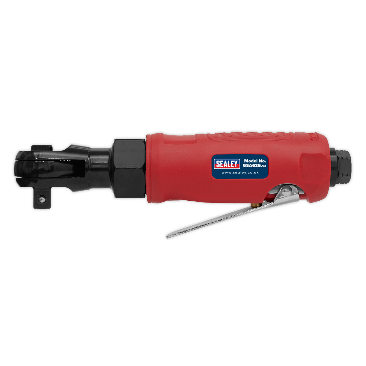 Sealey 3/8"Sq Drive Compact Air Ratchet Wrench GSA635