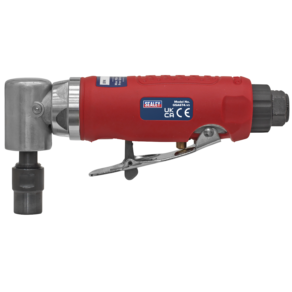 Sealey 90° Angle Air Die Grinder GSA674