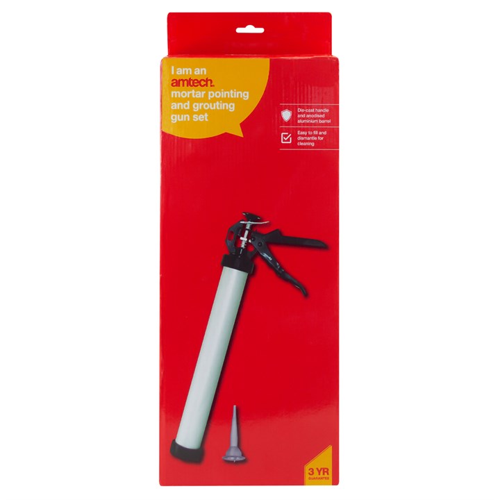 Amtech Mortar pointing and grouting gun set H2178