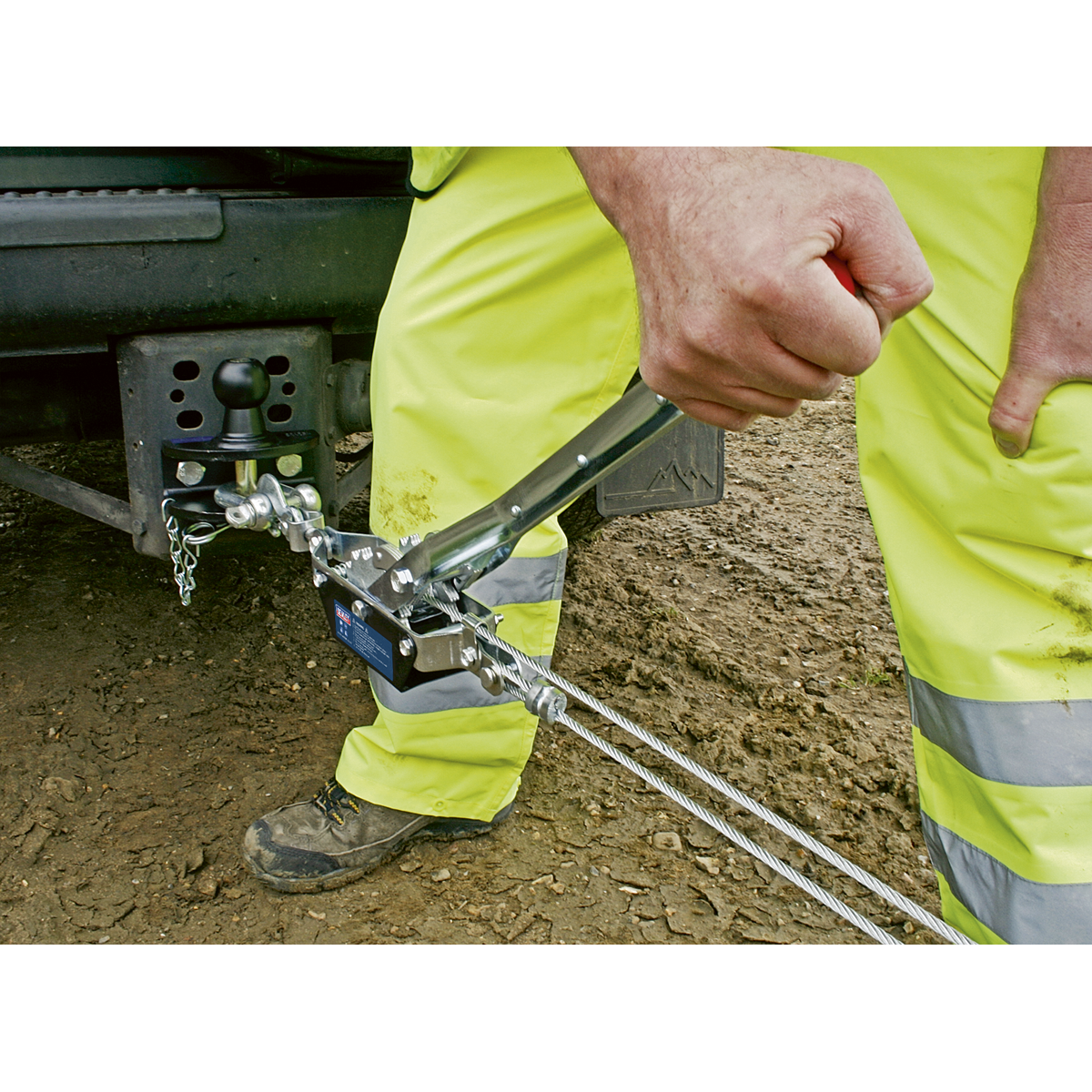 Sealey Hand Power Puller 1000kg Capacity HP1000