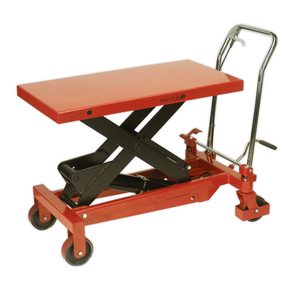 Sealey Hydraulic Platform Truck 1000kg Capacity HPT1000