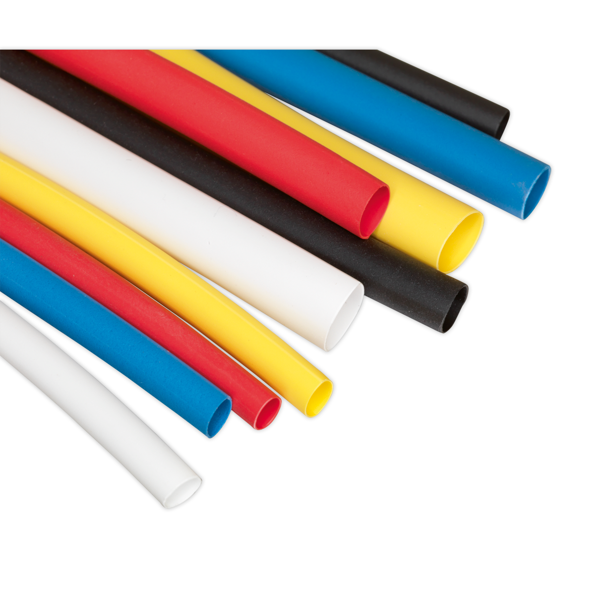 Sealey 190pc 50mm Heat Shrink Tubing Assortment - Mixed Colours HST50MC