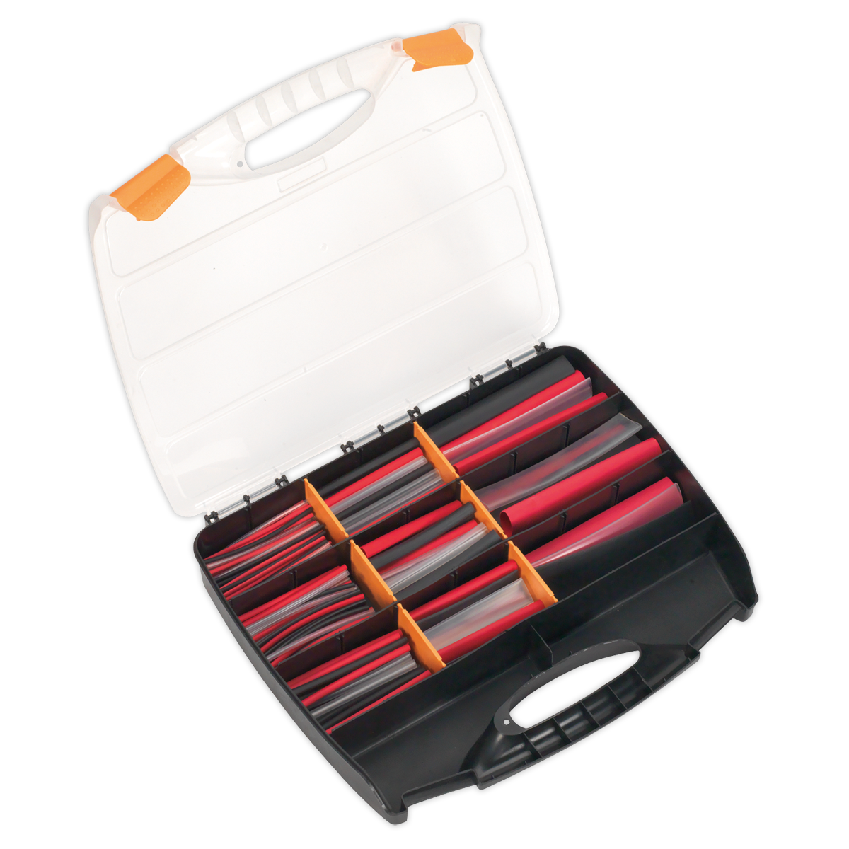 Sealey 261pc 100 & 150mm Adhesive Lined Heat Shrink Tubing Assortment - Mixed Colours HSTAL261MC