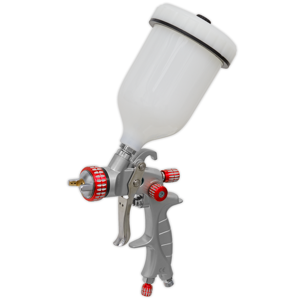 Sealey Professional HVLP Gravity Feed Spray Gun 1.3mm Set-Up HVLP01