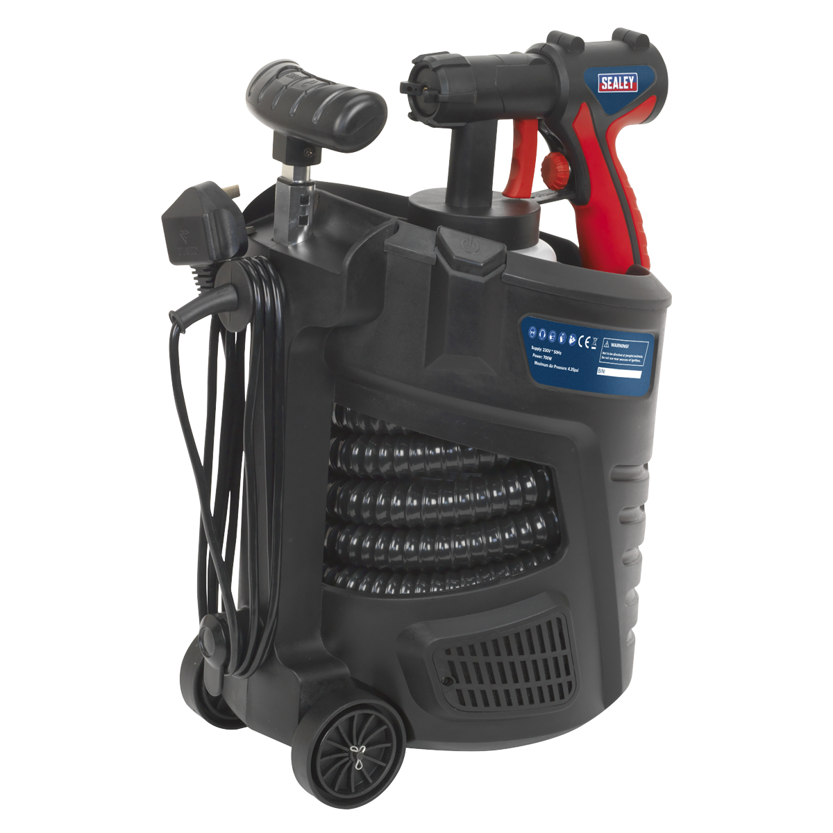 Sealey 700W HVLP Spray Gun Kit - 230V HVLP3000