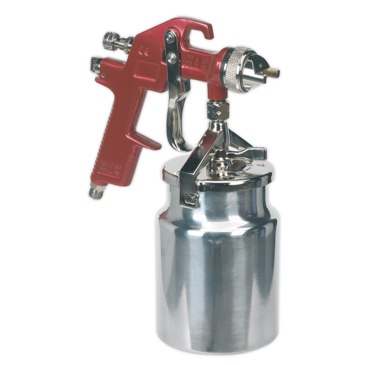 Sealey Workshop Series HVLP Suction Feed Spray Gun 1.7mm Set-Up HVLP740