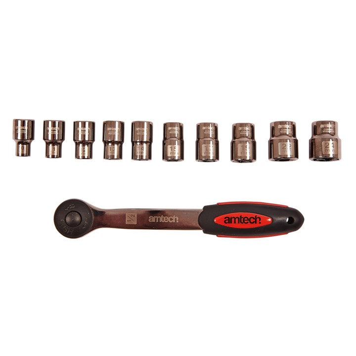 Amtech 11 Piece 1/2" socket set I0370