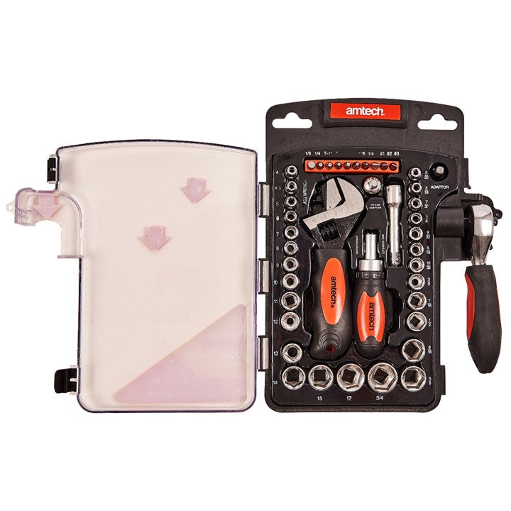 Amtech 45 Piece stubby tool set I1100
