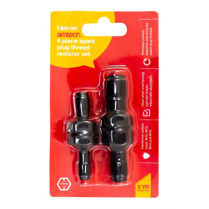Amtech 4 Piece spark plug thread repair kit I3666
