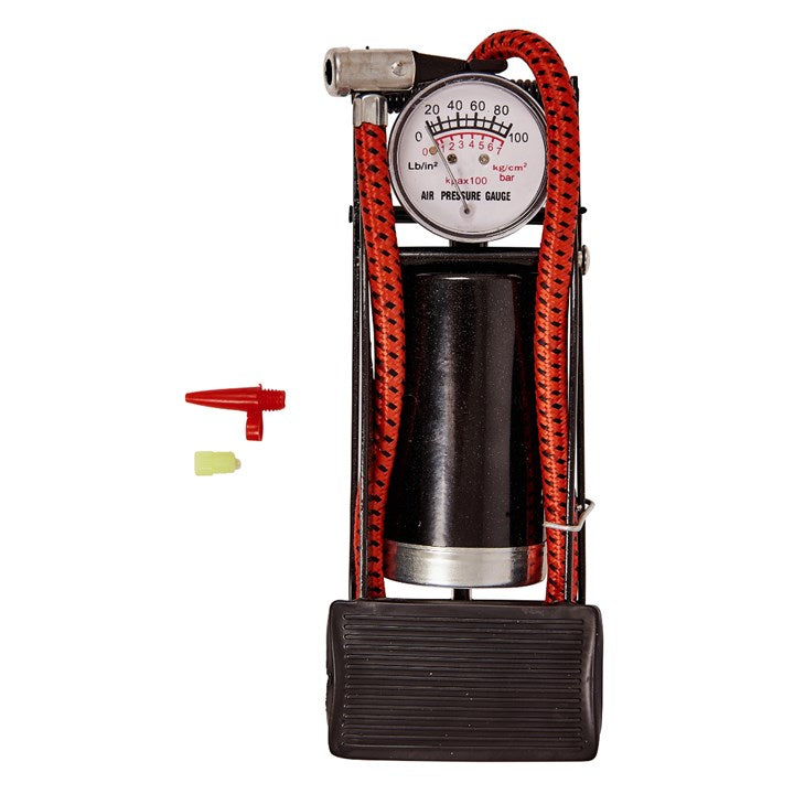Amtech Foot pump with gauge I9450