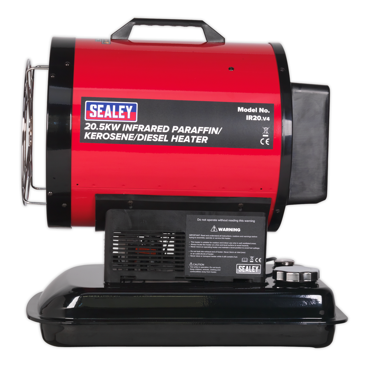 Sealey 20.5kW Infrared Paraffin/Kerosene/Diesel Heater IR20