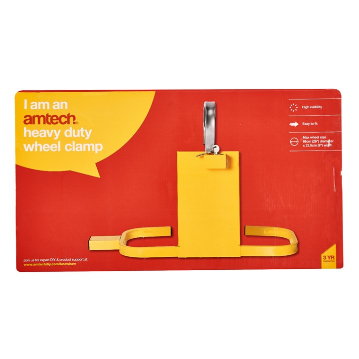 Amtech Heavy duty wheel clamp J0510